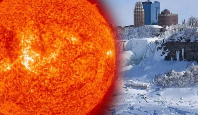 Hiện tượng cực tiểu của mặt trời có thể khiến trái đất lạnh hơn /// Ảnh: Express