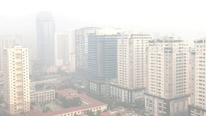 Tổng kết 2019, Hà Nội là 1 trong những thành phố ô nhiễm không khí nhất thế giới