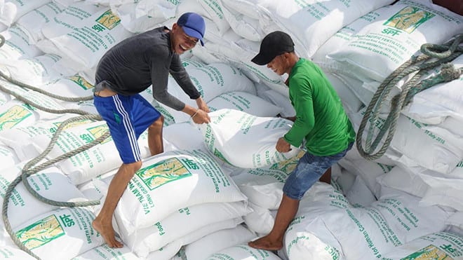 Thủ tướng Chính phủ vừa chỉ đạo tạm dừng ký mới hợp đồng xuất khẩu gạo để đánh giá lại nguồn cung /// Ảnh Ngọc Thắng