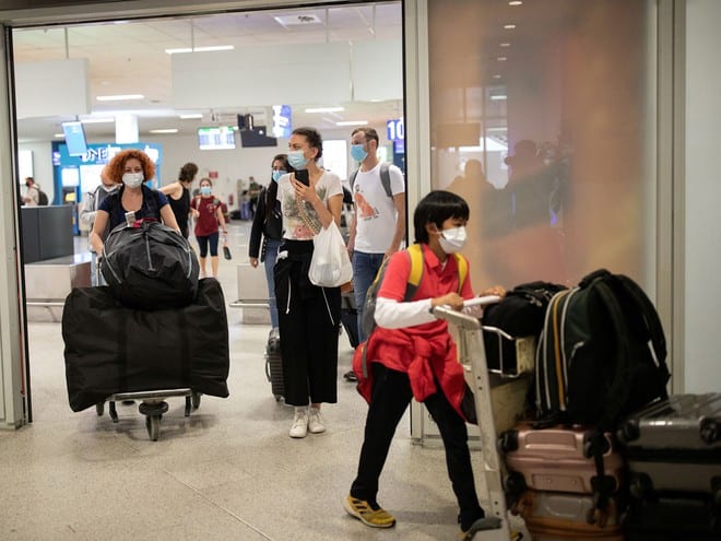 Sân bay quốc tế Eleftherios Venizelos ở thủ đô Athens (Hy Lạp) đã đón khách từ ngày 15.6 /// REUTERS
