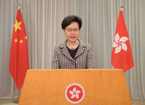 Châu Âu lên án Trung Quốc, lãnh đạo Hong Kong kêu gọi tôn trọng - Ảnh 3.
