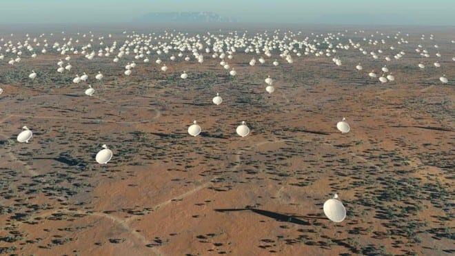 Tổ hợp kính viễn vọng ASKAP ở bang Tây Úc /// CSIRO