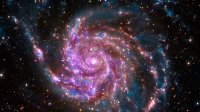 Dải ngân hà M101. Ảnh minh họa /// Reuters