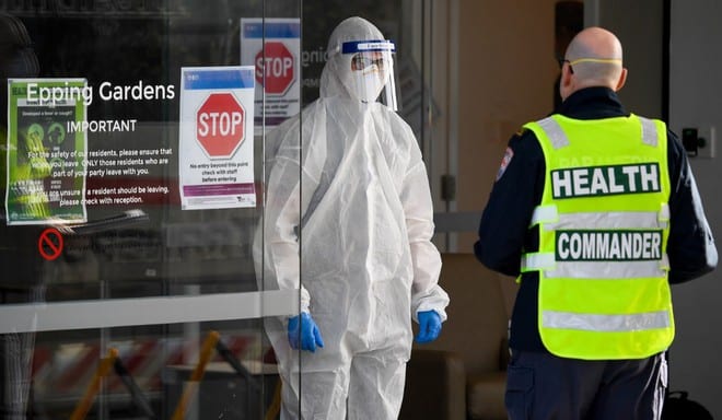 Úc áp lệnh giới nghiêm ở thành phố Melbourne vì diễn biến phức tạp của dịch Covid-19 /// AFP