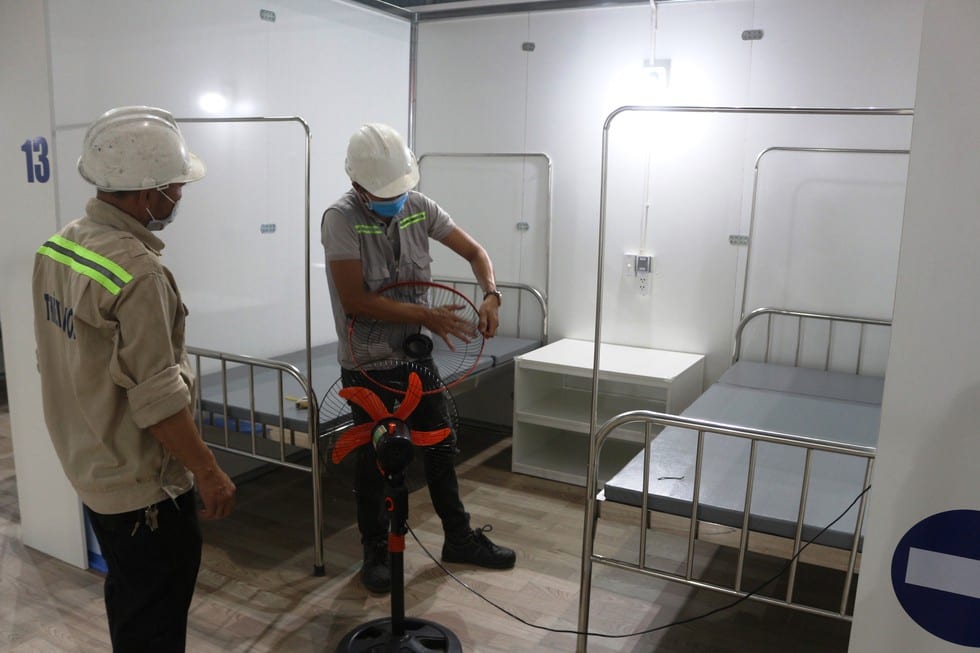 Cận cảnh bệnh viện dã chiến quy mô 1.000 giường ở Đà Nẵng - ảnh 4