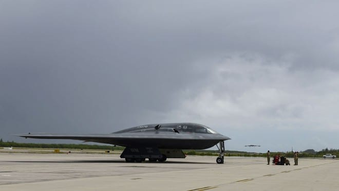 “Bóng ma” B-2 Spirit vừa được triển khai đến căn cứ Diego Garcia /// KHÔNG QUÂN MỸ