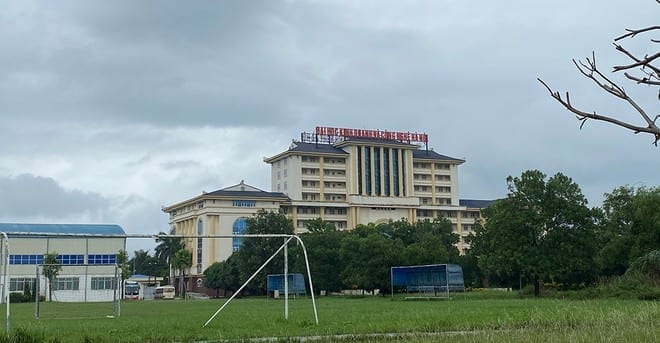 HUBT - cơ sở 2 tại Bắc Ninh trên khu đất rộng gần 20 ha /// ẢNH: ANH VŨ 