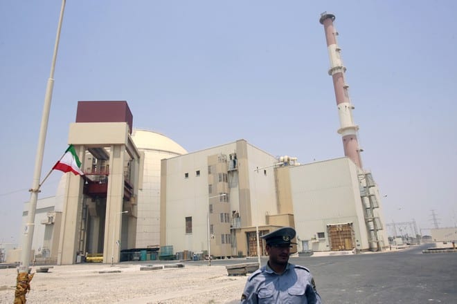 Cơ sở hạt nhân Bushehr của Iran, nằm cách thủ đô Tehran khoảng 1.200 km /// Ảnh: Reuters