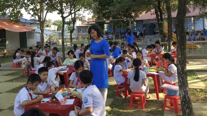 Theo Bộ GD-ĐT, cả nước còn thiếu gần 72.000 giáo viên các cấp. /// Ảnh Tuệ Nguyễn