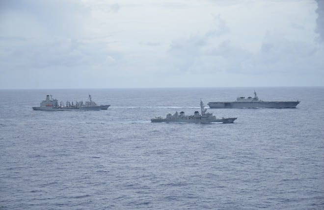 Thế trận tàu sân bay của liên minh ‘NATO châu Á’ ở Biển Đông - ảnh 2