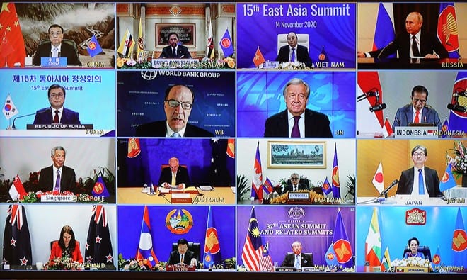 Hội nghị Cấp cao Đông Á có sự tham dự của nhiều lãnh đạo thế giới /// Ảnh: Ngọc Thắng