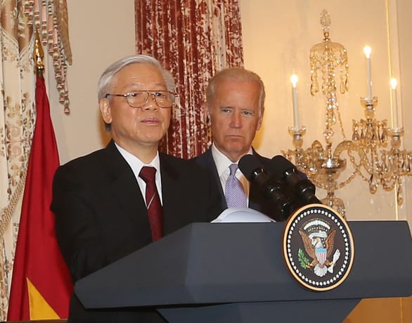 Cựu đại sứ VN tại Mỹ Nguyễn Quốc Cường: 4 lý do lạc quan về quan hệ Việt - Mỹ - Ảnh 1.