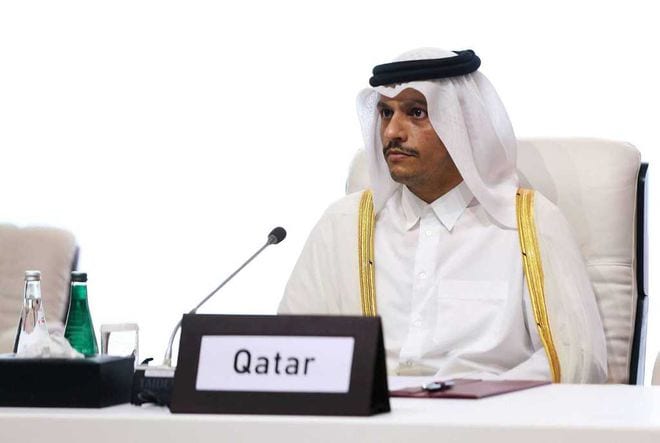 Ngoại trưởng Qatar Sheikh Mohammed bin Abdulrahman Al-Thani /// Reuters