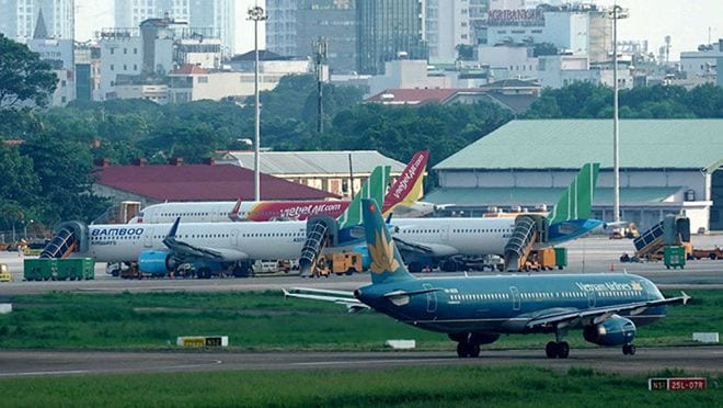 Lượng lấp đầy vé máy bay tết của Vietnam Airlines đã ổn định trở lại /// Ảnh T.N