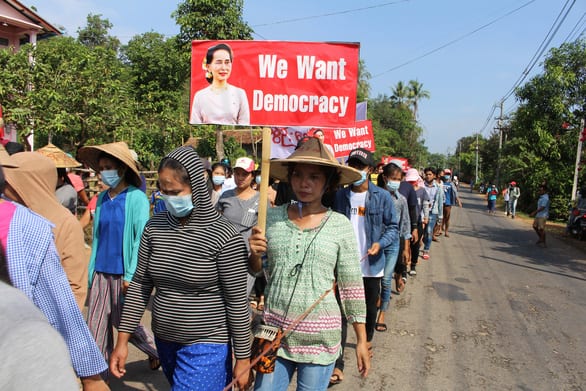 1.800 người Myanmar trốn sang Ấn Độ, có ít nhất 6 nghị sĩ - Ảnh 1.
