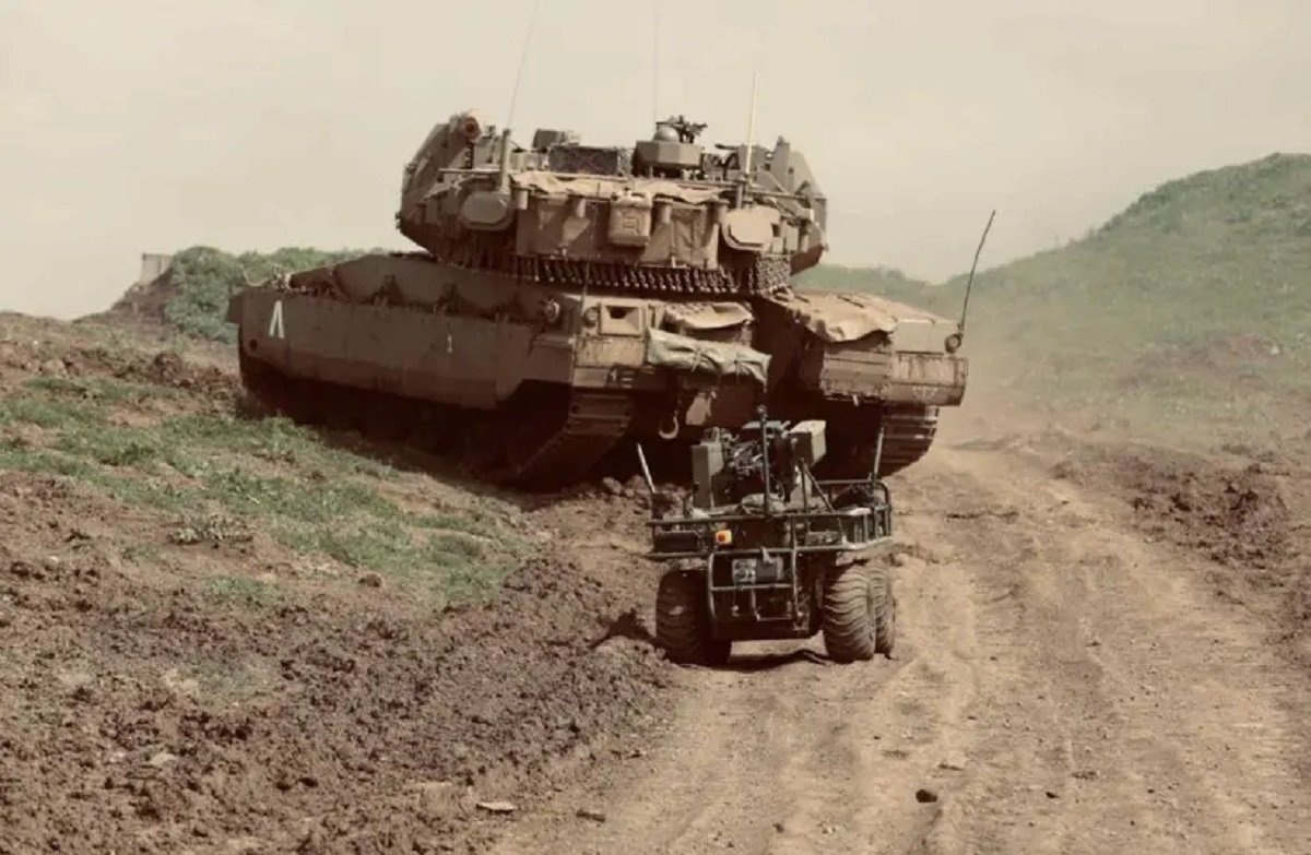 Xe tăng của quân đội Israel tham gia tập trận /// Quân đội Israel