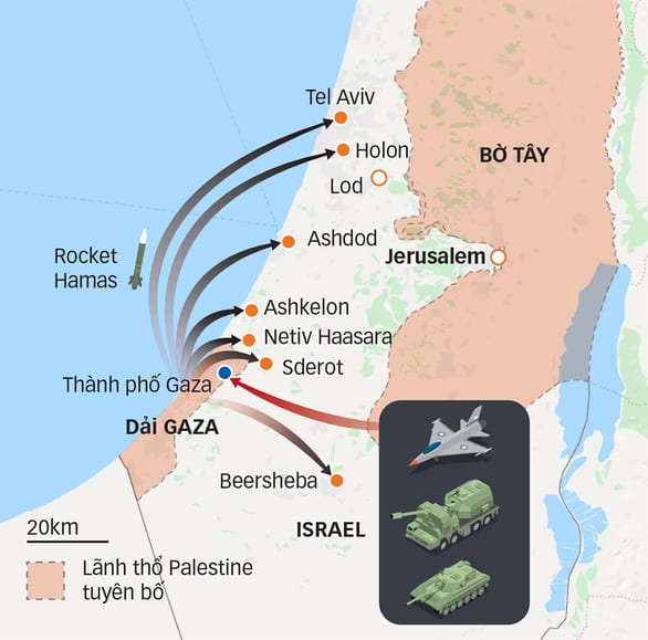 Israel - Palestine bên miệng hố chiến tranh - Ảnh 2.