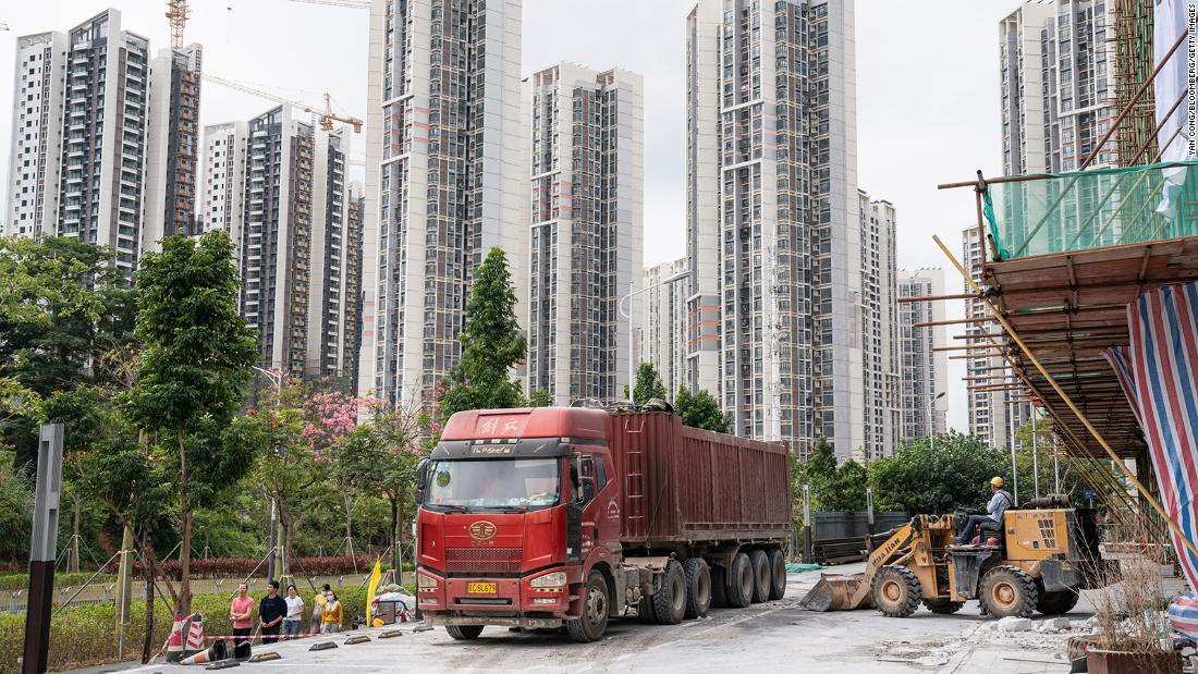 Công trình xây dựng chung cư tại Thâm Quyến, Trung Quốc /// Bloomberg