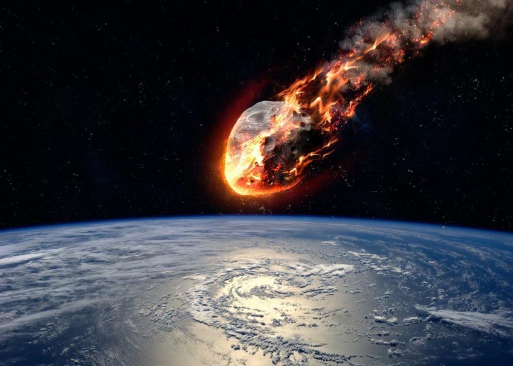 Tiểu hành tinh giả định đang lao xuống Trái đất /// Shutterstock