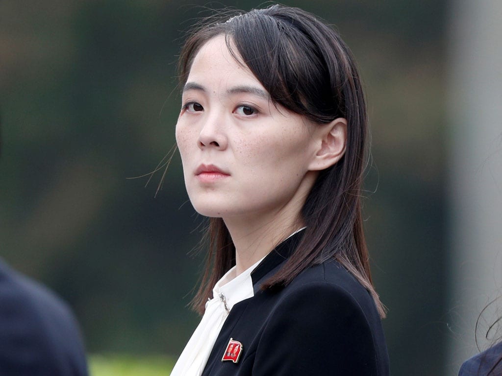 Bà Kim Yo-jong, em gái Chủ tịch Kim Jong-un /// REUTERS