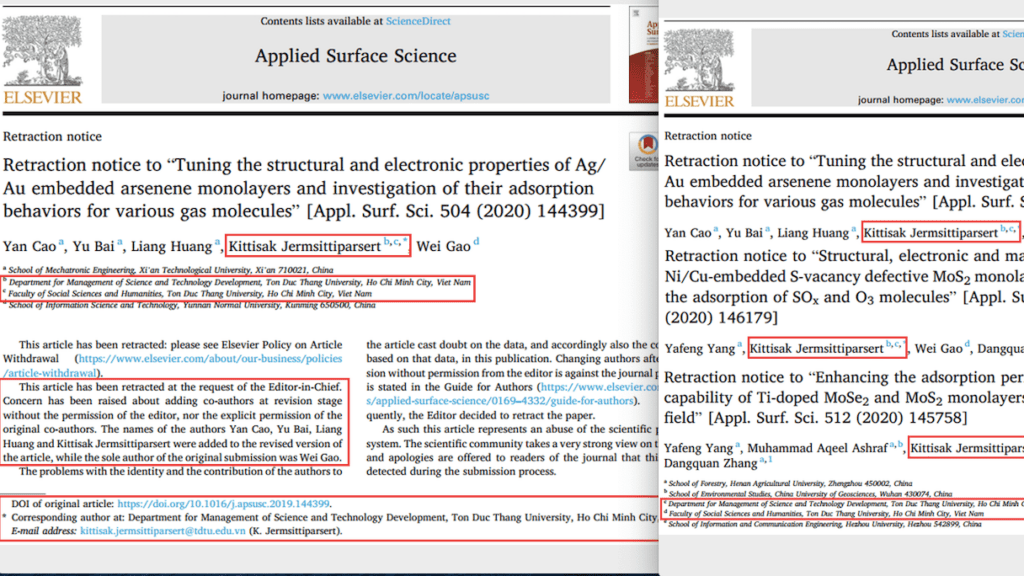 Một số bài báo ghi địa chỉ trường ĐH ở Việt Nam bị rút ra khỏi các tạp chí quốc tế do vi phạm liêm chính khoa học /// Ảnh Dương Tú