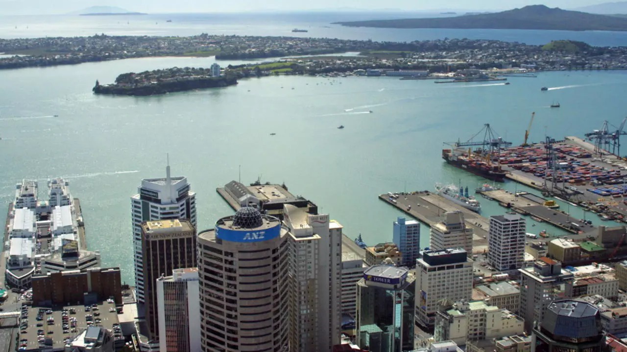 Một góc thành phố Auckland, New Zealand /// AFP