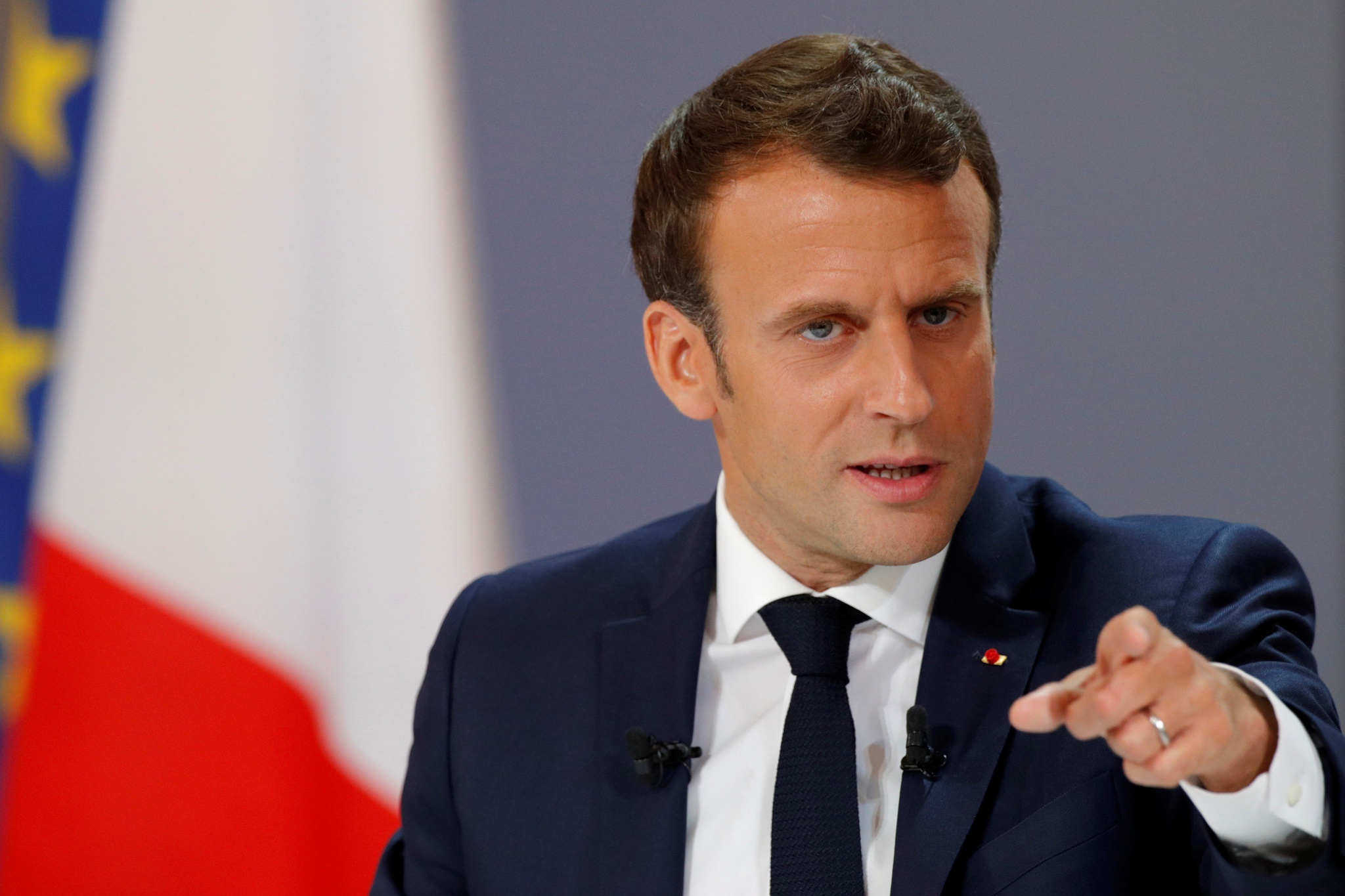 Tổng thống Pháp Emmanuel Macron /// REUTERS
