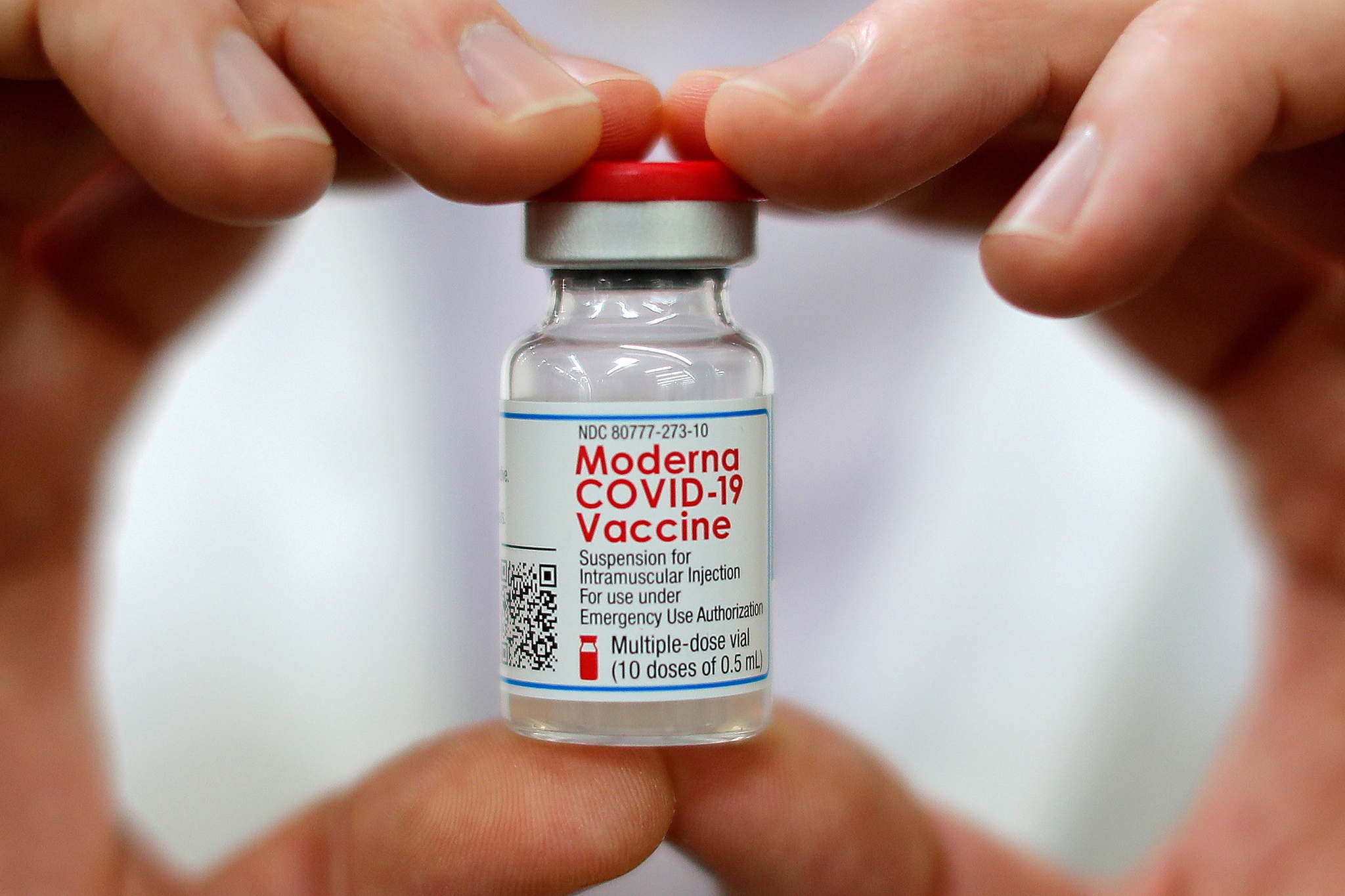 Vắc xin ngừa Covid-19 của Moderna /// REUTERS