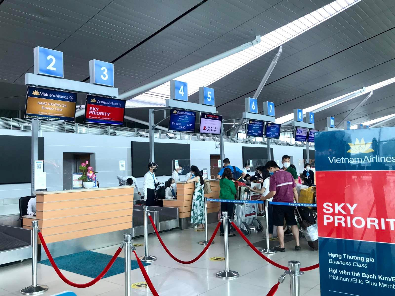 Hãng hàng không duy nhất triển khai check-in online tại sân bay Phú Quốc - ảnh 1