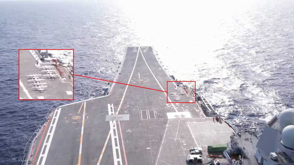 Ý đồ của Trung Quốc khi triển khai UAV trên tàu sân bay - ảnh 1