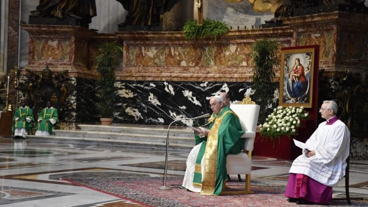Đức Thánh Cha chủ sự Thánh lễ với cộng đoàn các tín hữu Congo ở Roma