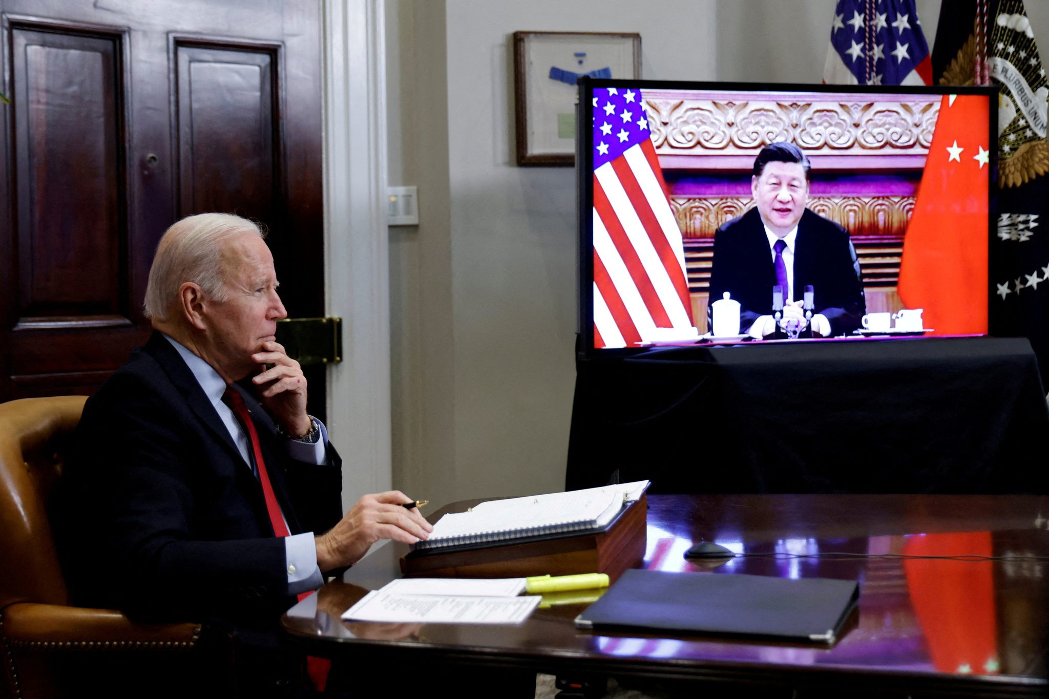 Chủ tịch Tập điện đàm Tổng thống Biden, cảnh báo đừng 'đùa với lửa' về Đài Loan - ảnh 1