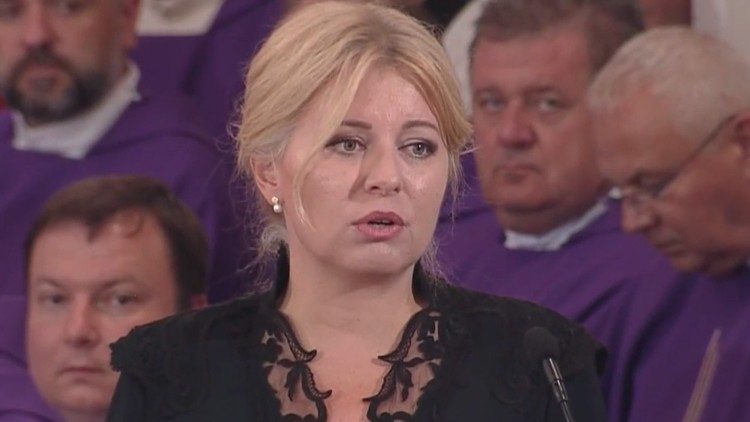 Tổng thống Slovakia tại lễ tang