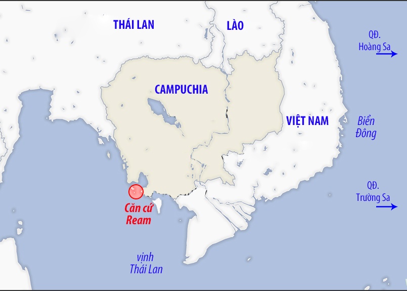 Campuchia 'kiên định' để Trung Quốc hỗ trợ nâng cấp căn cứ hải quân phía nam Biển Đông - ảnh 2