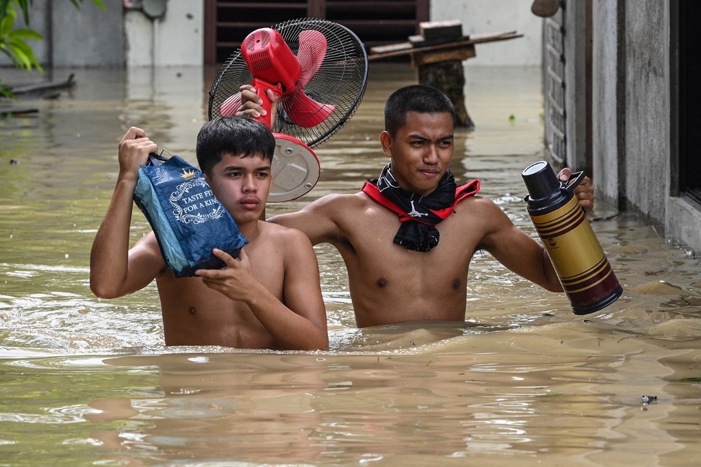 Siêu bão Noru đổ bộ, ít nhất 5 người thiệt mạng ở Philippines - ảnh 1