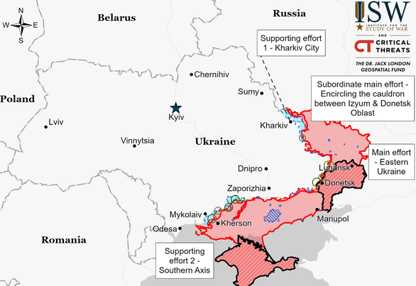 Đảng cầm quyền Nga: Tổng trưng cầu ý dân sáp nhập các vùng đang kiểm soát ở Ukraine đầu tháng 11 - Ảnh 1.
