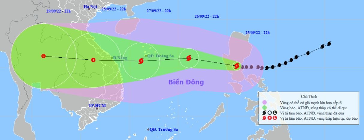 Từ ngày mai, siêu bão Noru tiến sát miền Trung - ảnh 2