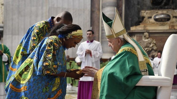 ĐTC cử hành Thánh lễ với cộng đoàn tín hữu Congo ở Roma (07/2022)