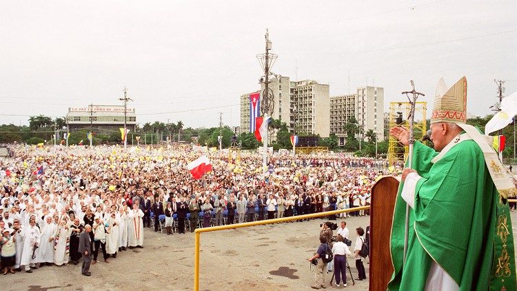 Thánh Gioan Phaolô II thăm Cuba năm 1998