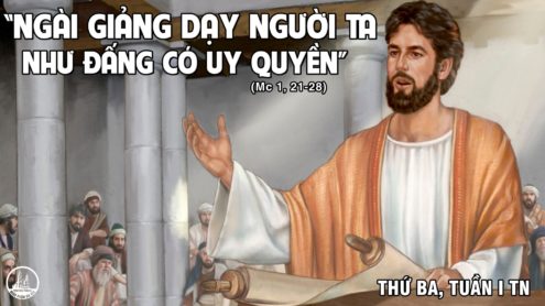 14.01.2020 – Thứ Ba tuần I Thường niên A | Giáo Phận Bà Rịa