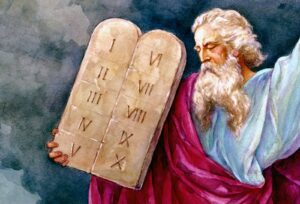 Moses and the Ten Commandments | Ten commandments, Bible, Oldest bible