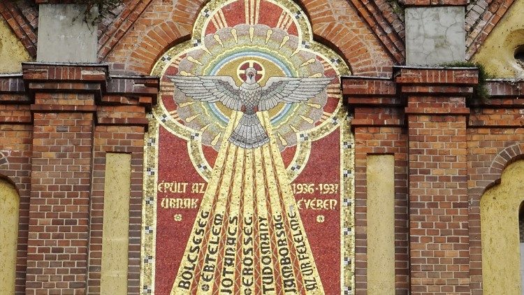 2023.05.25 Santo Spirito, mosaico, Pentecoste