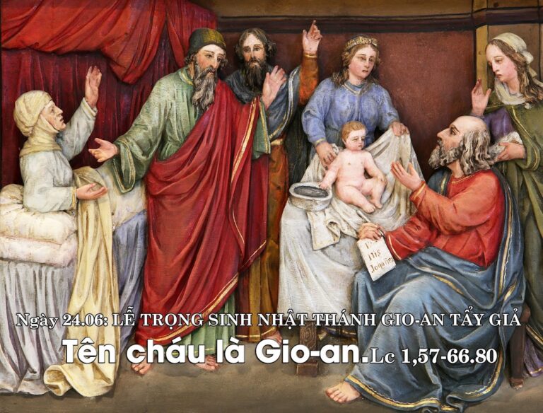 Bài hát và Suy niệm (Lễ Trọng Sinh Nhật Thánh Gioan Tẩy Giả) – HUYNH ĐOÀN  GIÁO DÂN ĐA MINH