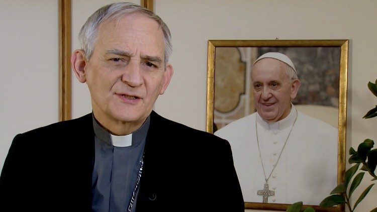 2023.03.13  Il cardinale Zuppi nel videomessaggio di auguri a Papa Francesco per i dieci anni di pontificato