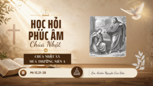 HỌC HỎI PHÚC ÂM CHÚA NHẬT_XX_A