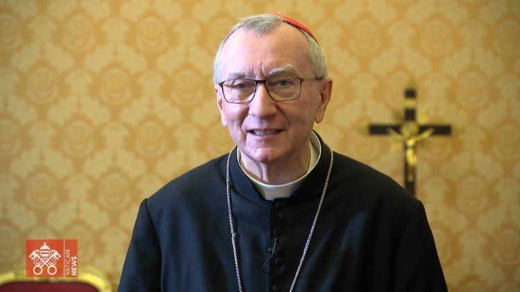 2023.07.31 Card. Parolin foto intervista