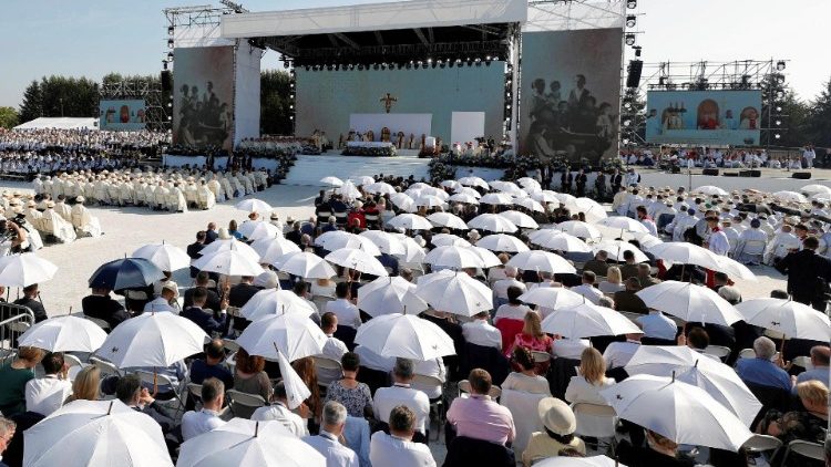 Beatification ceremony of the Ulma family