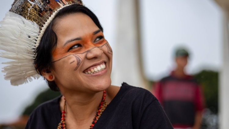 Một phụ nữ bản địa Amazon