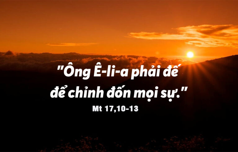 SUY NIỆM LỜI CHÚA THỨ BẢY TUẦN 2 MÙA VỌNG NĂM B – GIÁO XỨ THIÊN ÂN