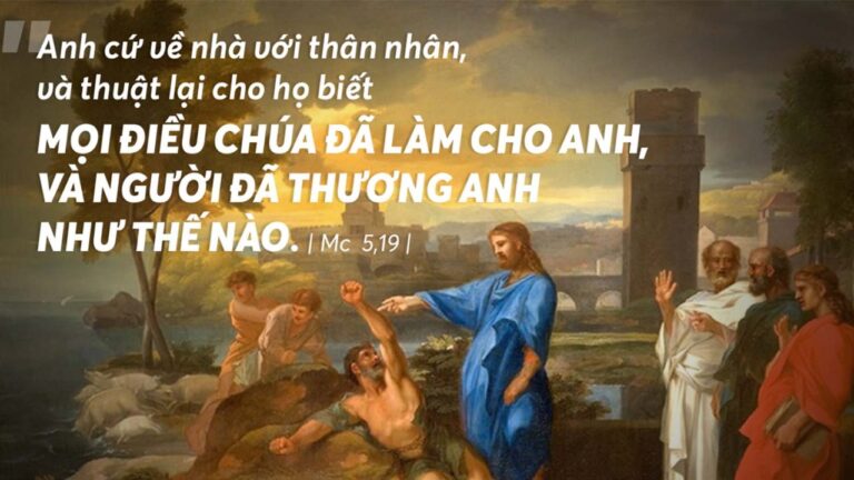 SUY NIỆM LỜI CHÚA THỨ HAI TUẦN IV MÙA THƯỜNG NIÊN – GIÁO XỨ THIÊN ÂN